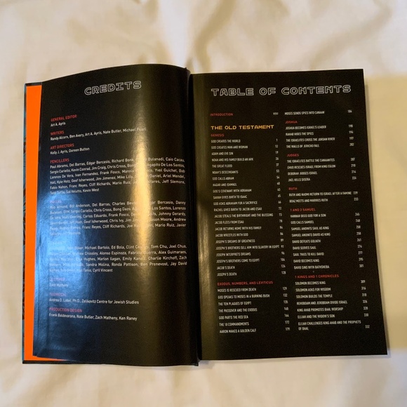 The Epic Bible: Graphic Novel by Marvel & DC Artists- Hardcover, NLT - Picture 4 of 12